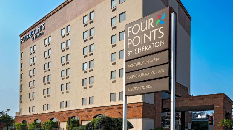 Four Points Monterrey Linda Vista Exterior. Images powered by <a href=https://www.travelweekly.com/Hotels/Guadalupe-NL-Mexico/