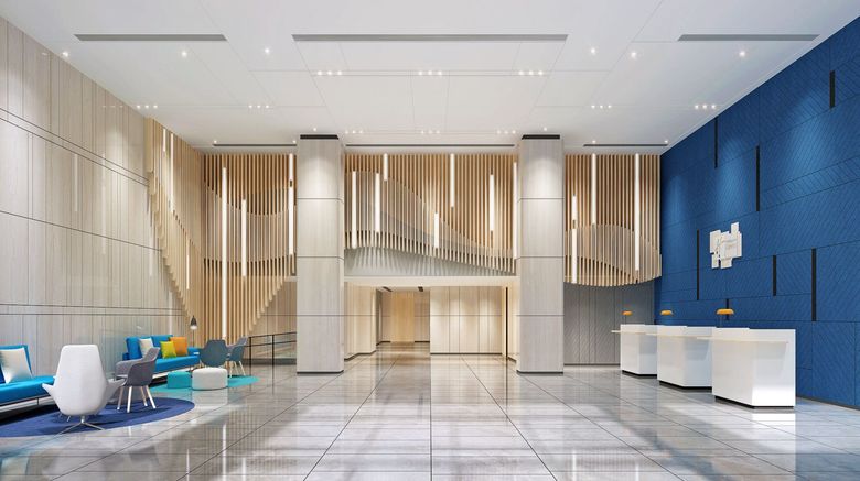 <b>Holiday Inn Express Jiading New City Lobby</b>. Images powered by <a href="https://www.leonardoworldwide.com/" title="Leonardo Worldwide" target="_blank">Leonardo</a>.