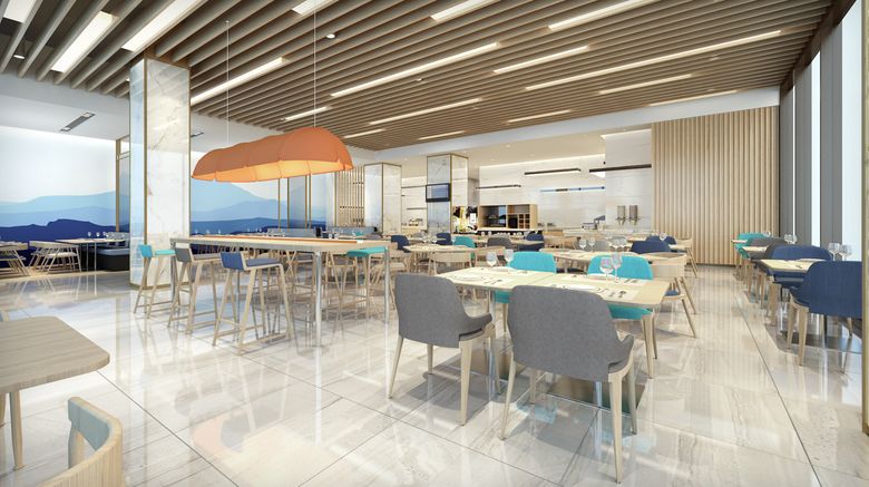 <b>Holiday Inn Express Hangzhou Binjiang Restaurant</b>. Images powered by <a href="https://www.leonardoworldwide.com/" title="Leonardo Worldwide" target="_blank">Leonardo</a>.