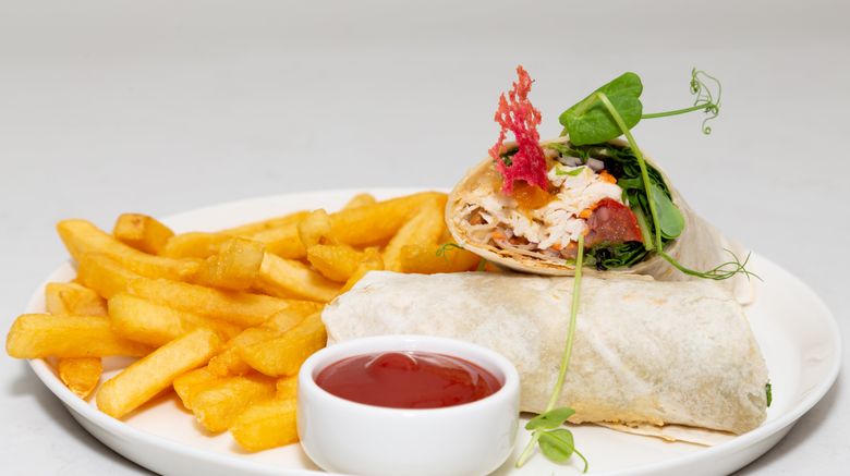 <b>Holiday Inn Queenstown Frankton Road Restaurant</b>. Images powered by <a href="https://www.leonardoworldwide.com/" title="Leonardo Worldwide" target="_blank">Leonardo</a>.