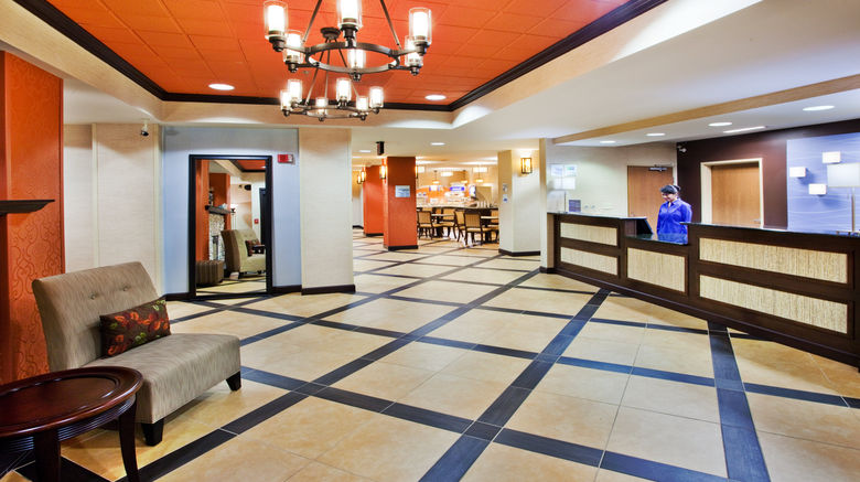 <b>Holiday Inn Express - Peachtree Corners Lobby</b>. Images powered by <a href="https://www.leonardoworldwide.com/" title="Leonardo Worldwide" target="_blank">Leonardo</a>.