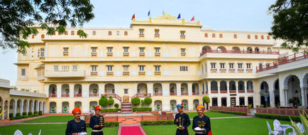 The Raj Palace Exterior