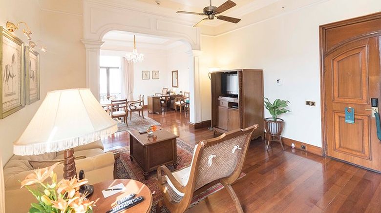 The Oberoi Grand Lobby. Images powered by <a href="https://www.leonardoworldwide.com" target="_blank" rel="noopener">Leonardo</a>.