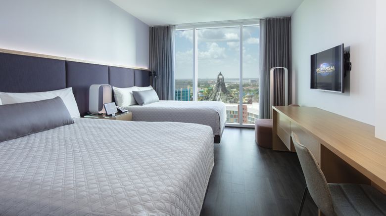 <b>Universal's Aventura Hotel Room</b>. Images powered by <a href="https://www.leonardoworldwide.com/" title="Leonardo Worldwide" target="_blank">Leonardo</a>.