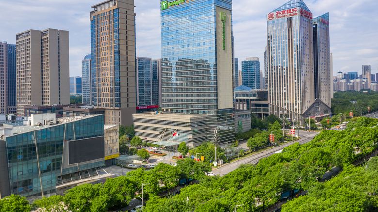 Holiday Inn Xian Greenland Century City Exterior. Images powered by <a href="https://www.leonardoworldwide.com" target="_blank" rel="noopener">Leonardo</a>.