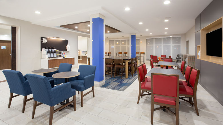 <b>Holiday Inn Express Hotel and Suites Restaurant</b>. Images powered by <a href="https://www.leonardoworldwide.com/" title="Leonardo Worldwide" target="_blank">Leonardo</a>.