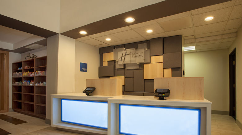 <b>Holiday Inn Express & Suites Davis Lobby</b>. Images powered by <a href="https://www.leonardoworldwide.com/" title="Leonardo Worldwide" target="_blank">Leonardo</a>.
