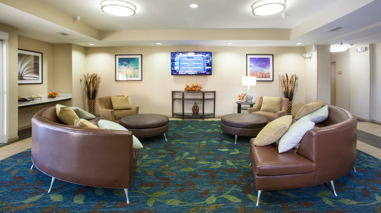 <b>Candlewood Suites New Braunfels Lobby</b>. Images powered by <a href="https://www.leonardoworldwide.com/" title="Leonardo Worldwide" target="_blank">Leonardo</a>.