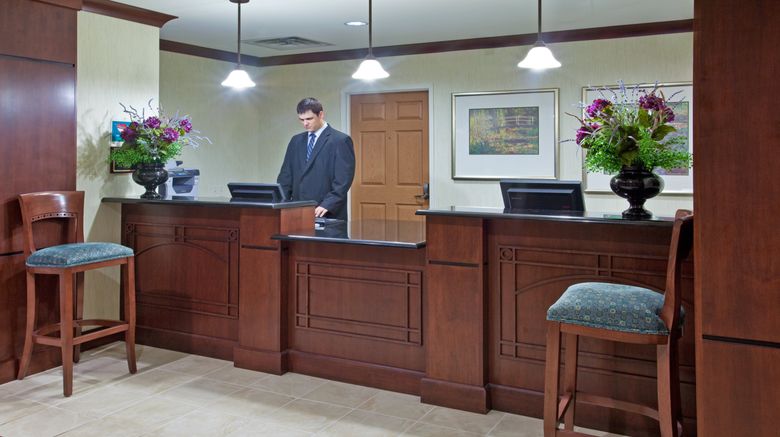 <b>Staybridge Suites Elkhart North Lobby</b>. Images powered by <a href="https://www.leonardoworldwide.com/" title="Leonardo Worldwide" target="_blank">Leonardo</a>.