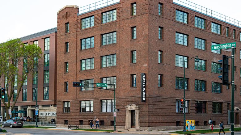 <b>Hotel Indigo Madison Downtown Exterior</b>. Images powered by <a href="https://www.leonardoworldwide.com/" title="Leonardo Worldwide" target="_blank">Leonardo</a>.