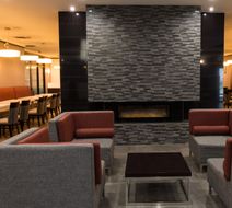 Holiday Inn Express Edmonton Downtown Lobby