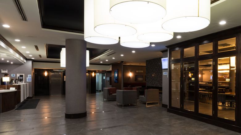 <b>Holiday Inn Express Edmonton Downtown Lobby</b>. Images powered by <a href="https://www.leonardoworldwide.com/" title="Leonardo Worldwide" target="_blank">Leonardo</a>.