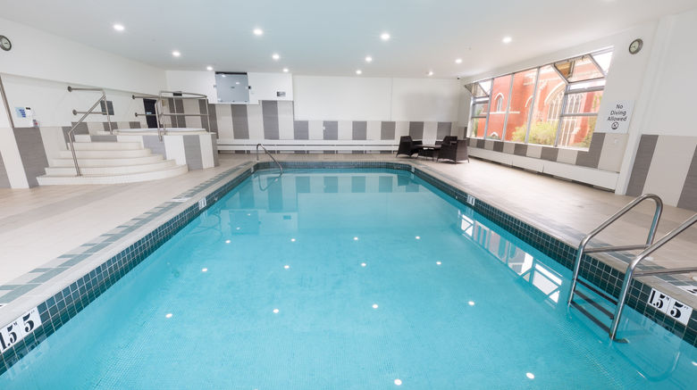 <b>Holiday Inn Express Edmonton Downtown Pool</b>. Images powered by <a href="https://www.leonardoworldwide.com/" title="Leonardo Worldwide" target="_blank">Leonardo</a>.