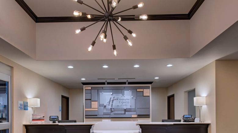 <b>Holiday Inn Express & Suites Austin NW Lobby</b>. Images powered by <a href="https://www.leonardoworldwide.com/" title="Leonardo Worldwide" target="_blank">Leonardo</a>.