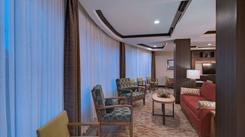 <b>Holiday Inn Express & Suites Austin NW Lobby</b>. Images powered by <a href="https://www.leonardoworldwide.com/" title="Leonardo Worldwide" target="_blank">Leonardo</a>.