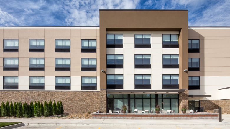 <b>Holiday Inn Express & Suites Riverfront Exterior</b>. Images powered by <a href="https://www.leonardoworldwide.com/" title="Leonardo Worldwide" target="_blank">Leonardo</a>.