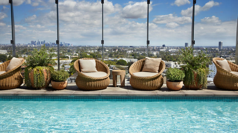 <b>1 Hotel West Hollywood Pool</b>. Images powered by <a href="https://www.leonardoworldwide.com/" title="Leonardo Worldwide" target="_blank">Leonardo</a>.