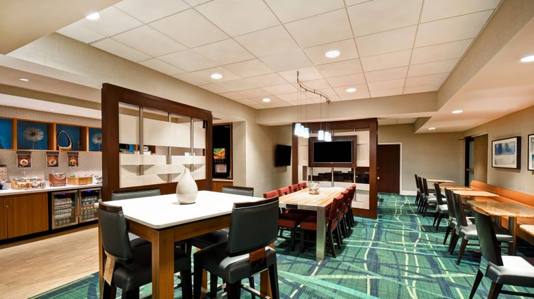 <b>SpringHill Suites Baltimore BWI Airport Restaurant</b>. Images powered by <a href="https://www.leonardoworldwide.com/" title="Leonardo Worldwide" target="_blank">Leonardo</a>.