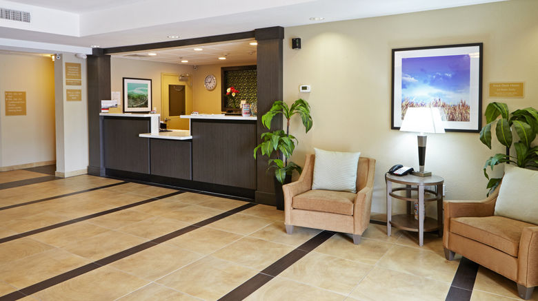 <b>Candlewood Suites San Antonio Airport Lobby</b>. Images powered by <a href="https://www.leonardoworldwide.com/" title="Leonardo Worldwide" target="_blank">Leonardo</a>.