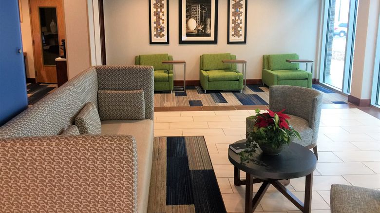 <b>Holiday Inn Express & Suites Danville Lobby</b>. Images powered by <a href="https://www.leonardoworldwide.com/" title="Leonardo Worldwide" target="_blank">Leonardo</a>.