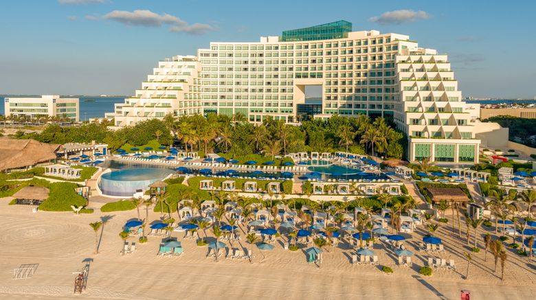 Live Aqua Beach Resort Cancun Exterior. Images powered by <a href=https://www.travelweekly-asia.com/Hotels/Cancun/