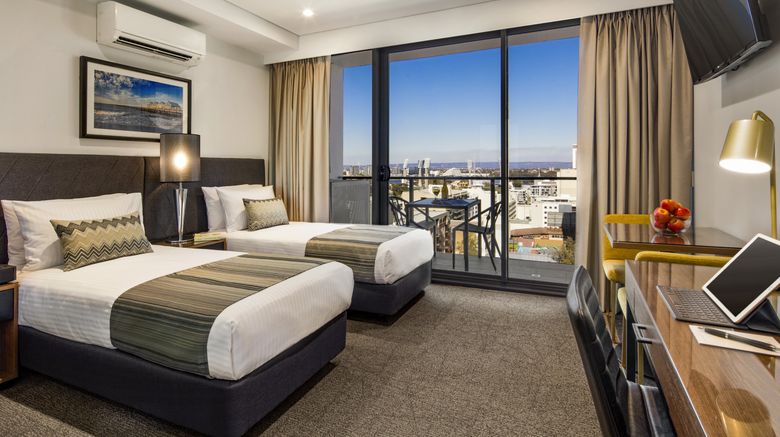 <b>Quest East Perth Room</b>. Images powered by <a href="https://www.leonardoworldwide.com/" title="Leonardo Worldwide" target="_blank">Leonardo</a>.