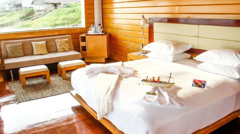 <b>Delfin Amazon Cruises Suite</b>. Images powered by <a href="https://www.leonardoworldwide.com/" title="Leonardo Worldwide" target="_blank">Leonardo</a>.
