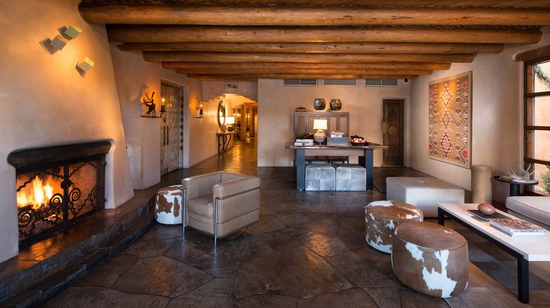 <b>Rosewood Inn of the Anasazi Lobby</b>. Images powered by <a href="https://www.leonardoworldwide.com/" title="Leonardo Worldwide" target="_blank">Leonardo</a>.