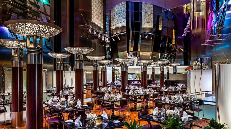 <b>The Fairmont Dubai Restaurant</b>. Images powered by <a href=https://www.travelagewest.com/Hotels/Dubai/