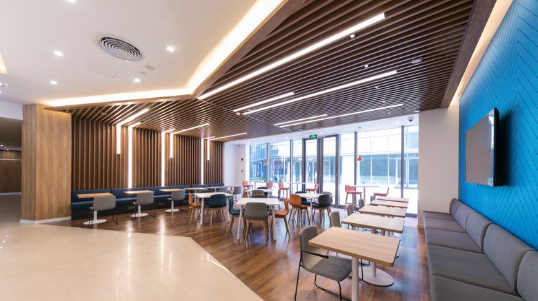 <b>Holiday Inn Express Shanghai Tangzhen Restaurant</b>. Images powered by <a href="https://www.leonardoworldwide.com/" title="Leonardo Worldwide" target="_blank">Leonardo</a>.