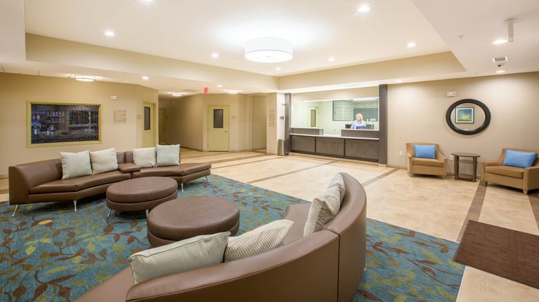 <b>Candlewood Suites Omaha - Millard Area Lobby</b>. Images powered by <a href="https://www.leonardoworldwide.com/" title="Leonardo Worldwide" target="_blank">Leonardo</a>.