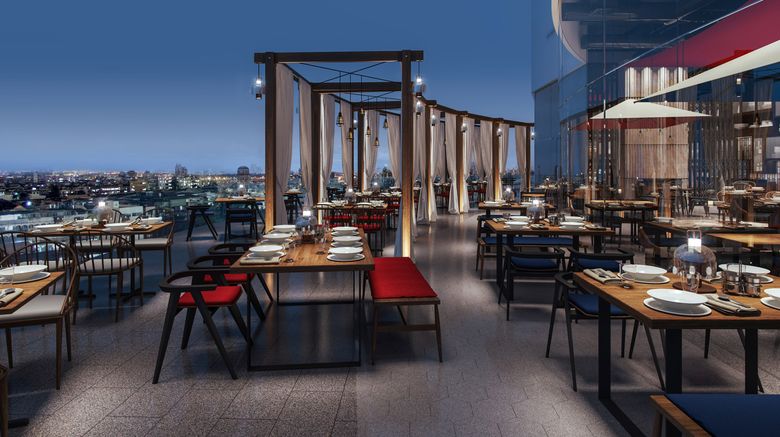 <b>Oakwood Apartments Sanya Restaurant</b>. Images powered by <a href="https://www.leonardoworldwide.com/" title="Leonardo Worldwide" target="_blank">Leonardo</a>.