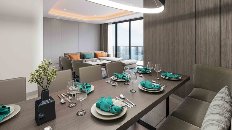 <b>Oakwood Apartments Sanya Restaurant</b>. Images powered by <a href="https://www.leonardoworldwide.com/" title="Leonardo Worldwide" target="_blank">Leonardo</a>.