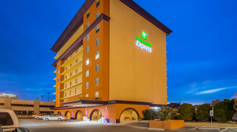 <b>Holiday Inn Express El Paso-Central Exterior</b>. Images powered by <a href="https://www.leonardoworldwide.com/" title="Leonardo Worldwide" target="_blank">Leonardo</a>.