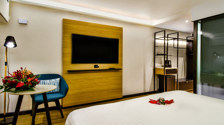 Tanoa Plaza Hotel Room