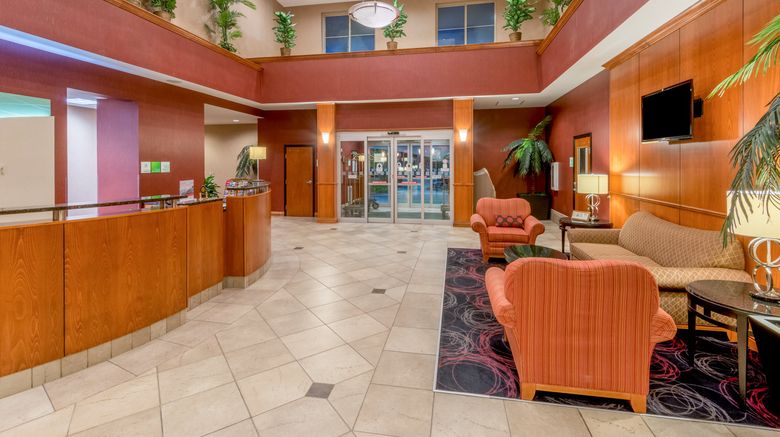 <b>Holiday Inn Hotel & Suites GJ Airport Lobby</b>. Images powered by <a href="https://leonardo.com/" title="Leonardo Worldwide" target="_blank">Leonardo</a>.