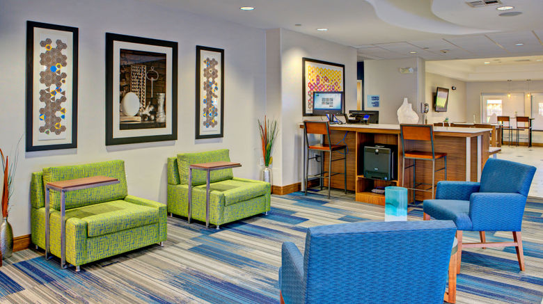 <b>Holiday Inn Express Hutto Lobby</b>. Images powered by <a href="https://www.leonardoworldwide.com/" title="Leonardo Worldwide" target="_blank">Leonardo</a>.