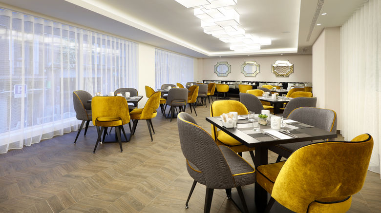 <b>Eurostars Madrid Gran Via Restaurant</b>. Images powered by <a href="https://www.leonardoworldwide.com/" title="Leonardo Worldwide" target="_blank">Leonardo</a>.
