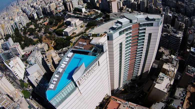 Staybridge Suites Beirut Exterior. Images powered by <a href="https://www.leonardoworldwide.com" target="_blank" rel="noopener">Leonardo</a>.