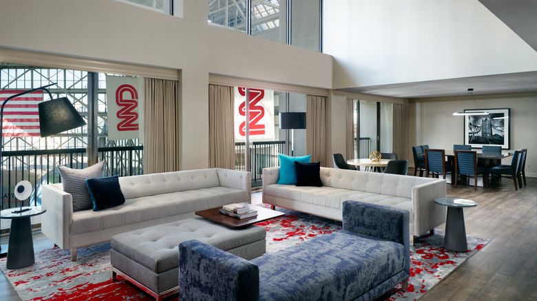 <b>Omni Atlanta Hotel at CNN Center Suite</b>. Images powered by <a href="https://leonardo.com/" title="Leonardo Worldwide" target="_blank">Leonardo</a>.