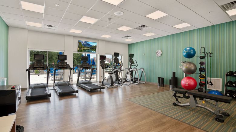 <b>Holiday Inn Express & Suites LBV Area Health Club</b>. Images powered by <a href="https://www.leonardoworldwide.com/" title="Leonardo Worldwide" target="_blank">Leonardo</a>.