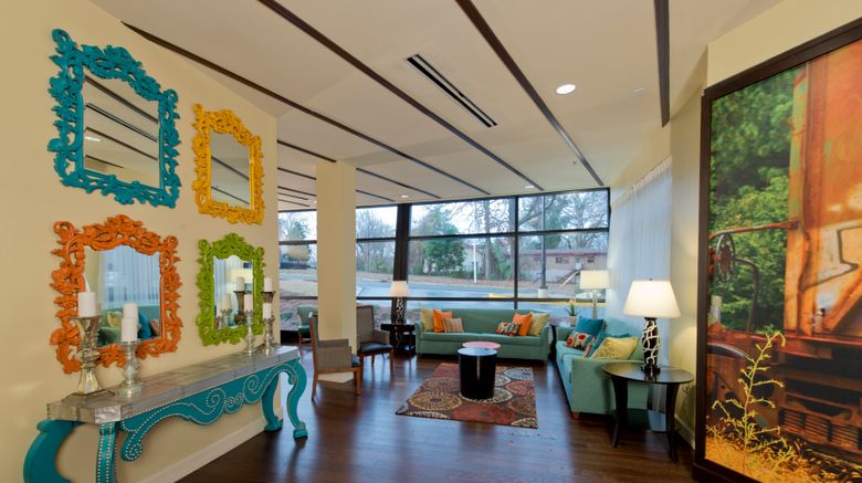 <b>Hotel Indigo College Park Lobby</b>. Images powered by <a href="https://www.leonardoworldwide.com/" title="Leonardo Worldwide" target="_blank">Leonardo</a>.