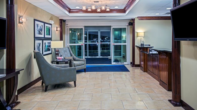 <b>Holiday Inn Express Lobby</b>. Images powered by <a href="https://www.leonardoworldwide.com/" title="Leonardo Worldwide" target="_blank">Leonardo</a>.