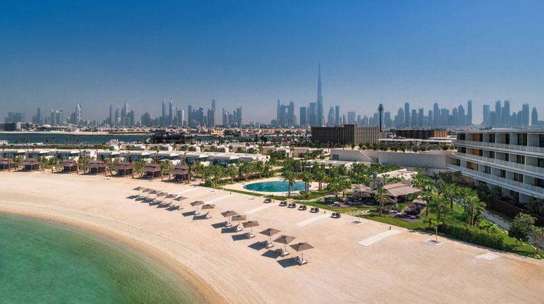 Bulgari Resort Dubai Exterior. Images powered by <a href=https://www.travelweekly.com/Hotels/Dubai/