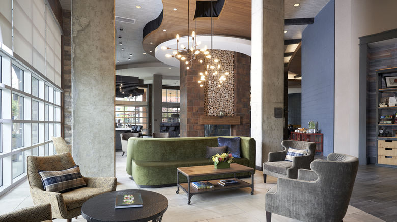 <b>Archer Hotel Redmond Lobby</b>. Images powered by <a href="https://www.leonardoworldwide.com/" title="Leonardo Worldwide" target="_blank">Leonardo</a>.