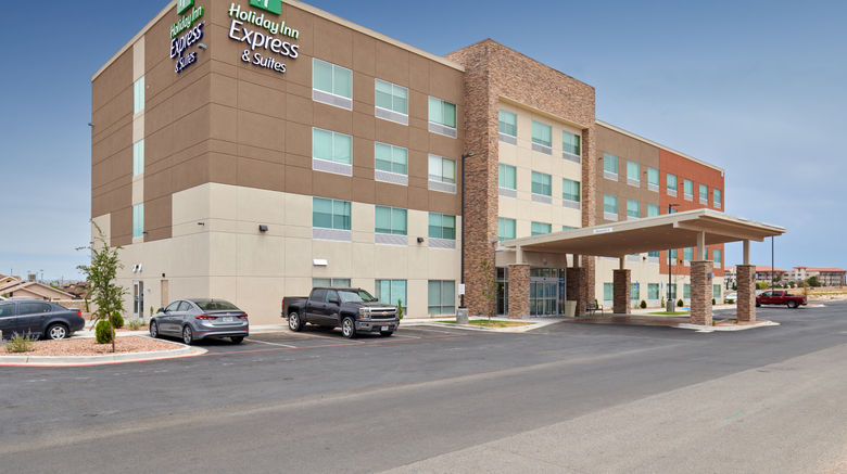 <b>Holiday Inn Express & Suites Loop 375 Exterior</b>. Images powered by <a href="https://www.leonardoworldwide.com/" title="Leonardo Worldwide" target="_blank">Leonardo</a>.