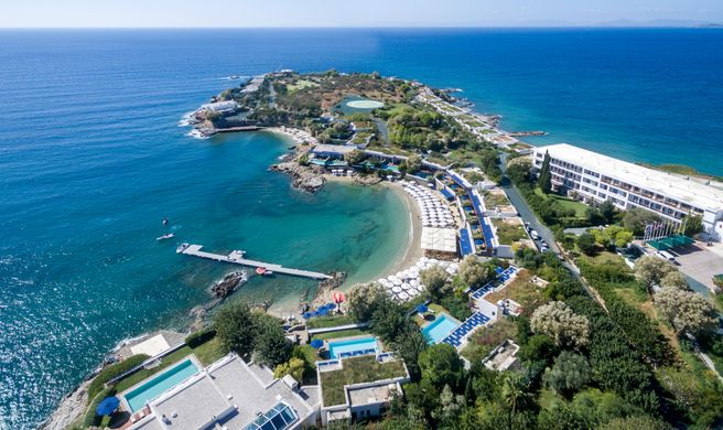 Eden Beach Resort Hotel Attica Exterior