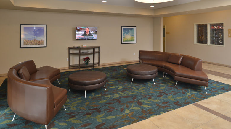 <b>Candlewood Suites Eugene Springfield Lobby</b>. Images powered by <a href="https://www.leonardoworldwide.com/" title="Leonardo Worldwide" target="_blank">Leonardo</a>.