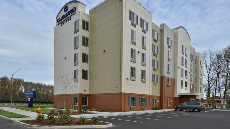 Candlewood Suites Eugene Springfield Exterior. Images powered by <a href="https://www.leonardoworldwide.com" target="_blank" rel="noopener">Leonardo</a>.