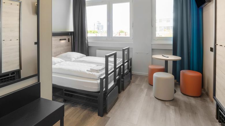 <b>A&O Frankfurt Galluswarte Room</b>. Images powered by <a href="https://www.leonardoworldwide.com/" title="Leonardo Worldwide" target="_blank">Leonardo</a>.